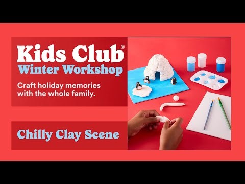 Winter Workshop: Chilly Clay Scene | Michaels