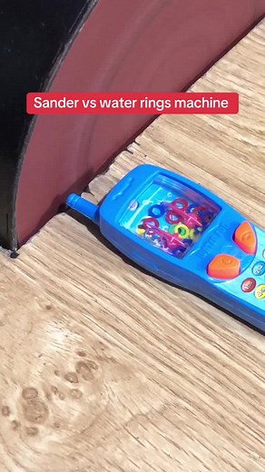 Sander vs water rings machine #waterringmachine #nowayhome #satisfying #comeinfor #nowgohome