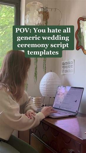 ✨Want tips and tools for how to write your wedding ceremony script? Check out provenance.co or 🔗 #wedding #weddingtiktok #weddingceremony #weddingspeech #officiant #weddingtiktok