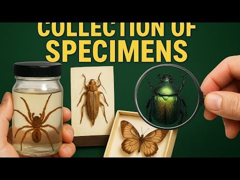 Collection of specimen # theory with notes # with explanation #