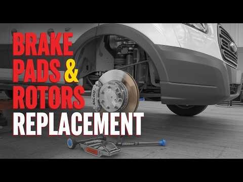 2019 Ford Transit 150 Brake Pads & Rotors Replacement