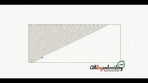 Knockdown Stitch Embroidery Design. Rectangle Pile Drop Down Embroidery Design. Knockdown Embroidery Patterns for Embroidery Machines. - Etsy