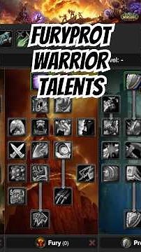 FuryProt Warrior Talents - WoW Classic