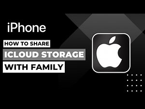 How To Share Icloud Storage With Family !