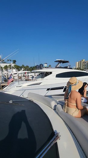 3.7K views · 38 reactions | Let's go! #miami #luxury #miamilife #beach #yacht #models #girl #miamiflorida #party #dance | Karavigroup yacht Charters | Facebook