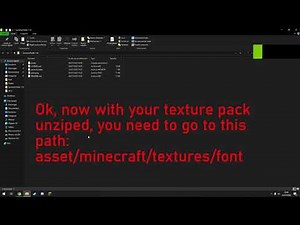 MINECRAFT| How to change the font in a resource pack 1.16