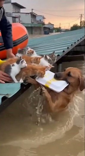 tình yêu động vật "The love of animals."