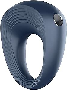 Satisfyer Power Ring Cock Ring | Cock Ring | 10 Vibration Programs | Waterproof (IPX7) | Rechargeable Battery | Skin-Friendly Silicone