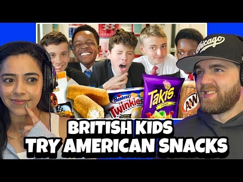 British Highschoolers try American Snacks for the first time! | ROASTED THE HELL OUT OF US! 🤣
