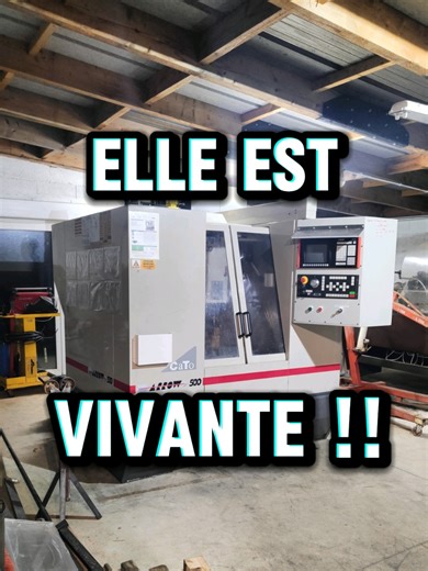 🤞Dans cette vidéo elle fonctionne 🤞 Merci @E-Servo 🫶 #usinage #unpetitusineur