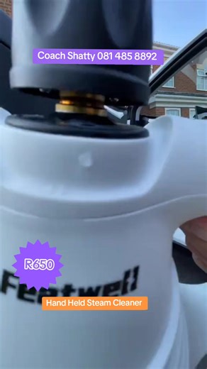 Hand Held Steam Cleaner by Coach Shatty