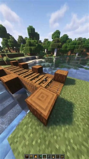 Minecraft Simple Bridge Tutorial ✨