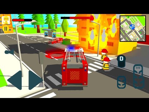 Fire Truck Simulator City Patrol Gameplay | Firefighters Rescue & City Firefighting Missions Games