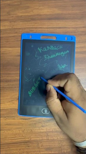 ₹89 LCD Writing Tablet Test ✍️ #shorts