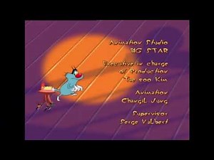 Oggy and the Cockroaches - Season 1 end credits theme part 2 (Better Quality) (New Version)