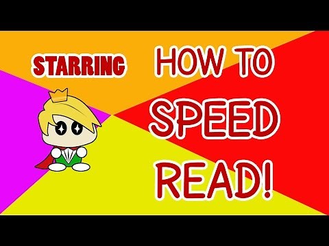 How to Speed Read - Improve Comprehension Reading Speed!