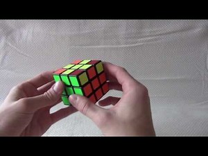 Tutoriel résolution Rubik's Cube 3x3x3 - Etape 5 /5 : Méthode de la double chaise / Solution Simple
