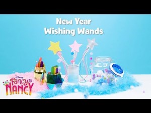Fancy Nancy New Year Wand ⭐ | DIY Crafts | Disney Junior