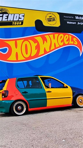 Kids Toy❓ Hot Wheels Harlequin VW Polo | Hotwheels Legends Tour 2026 Louisville #volkswagen #colors