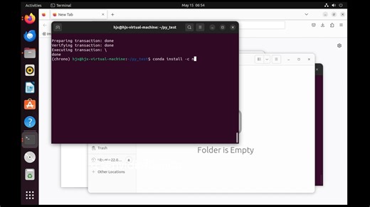 pychrono的linux安装过程