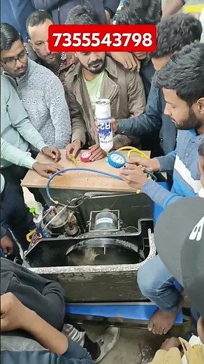 Window AC gas charging shorts