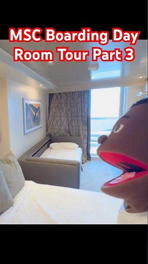 Inside MSC Seascape Boarding Day | First Room Tour