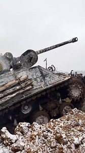 “FURY” in Ardennes 😍💨 #ww2 #tank | Military Machine FR