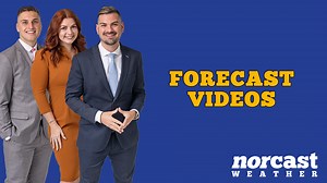 Check out the latest forecast videos from Nor'easter Nick and the Norcast team.
