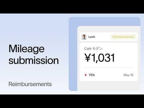 Submit a mileage reimbursement