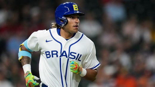Like father, like son: Lucas Ramirez hits 2 homers for Brazil in WBC with dad Manny Ramirez watching