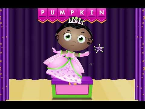 PBS Kids game Super why princess pea about spelling