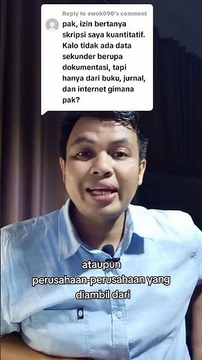DATA SEKUNDER PADA SKRIPSI ? #skripsi