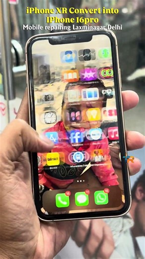 iPhone XR Convert into iPhone 16pro | Mobile Repairing In Laxmi Nagar Delhi