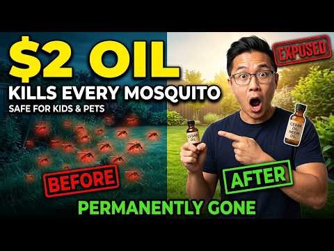 ELIMINATE Every Mosquito In Your Entire Yard | GUARANTEED SAFE METHOD