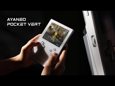 AYANEO Pocket VERT First Look! Coolest Vertical Handheld Upgrade Yet