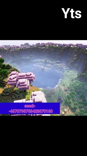 most beautiful seed for java edition 1.21+ #minecraft #trending #viral #shorts #shortvideos