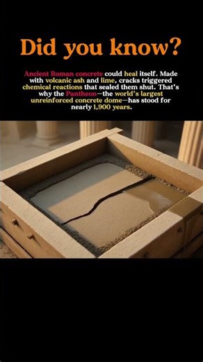 Ancient Roman Concrete That Heals Itself (Why the Pantheon Still Stands)