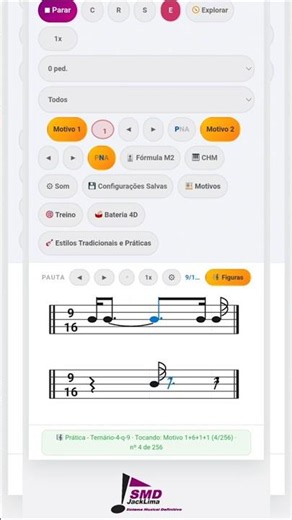 Motivo do dia: Ternário-4-q-9, 1+6+1+1