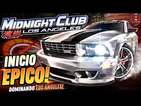 🔥 COMEÇOU! Midnight Club Los Angeles AO VIVO | Início da Série