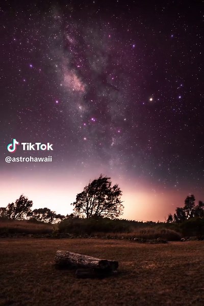 Milky Way Over Honolulu: A Stargazing Experience
