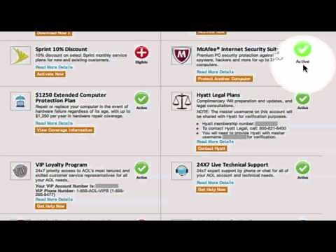 How to Activate a Benefit on AOL MyBenefits