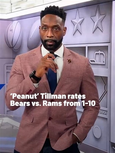 Bears legend ‘Peanut’ Tillman stops by our studio and puts the Bears and Rams head-to-head, handing out 1–10 grades across the board. Do you agree with Peaut's ratings? 👀🐻🏈 #chicagobears #larams #matthewstafford #calebwilliams #nfl #nflplayoffs