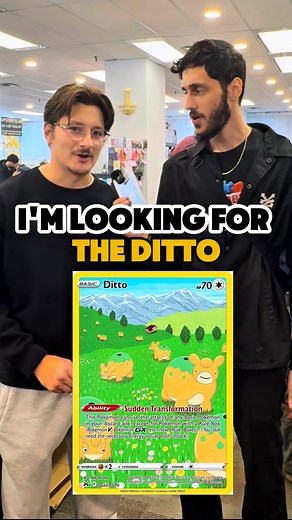 What’s up with this Ditto card that everyone been hunting for at HobbyCon ? @thehobbycon is returning to MISSISSAUGA 🔥 Pokémon • TCG • Labubu • Crafts 🔥 On-site grading & top vendors 🔥 Community energy like no other 🔥 Bring the whole squad-don’t miss it! 🦈 It’s Presented by @slabsharksinc 💎Our Diamond Sponsor by @getcollectr #pokemoncommunity #cardzflex #hobbycon #pokemontcg #tcg #pokemoncollection #tcgpokemon | Cardzflex