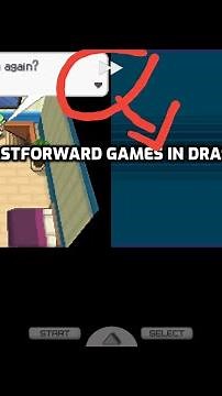 how to fastforward games in drastic emulator