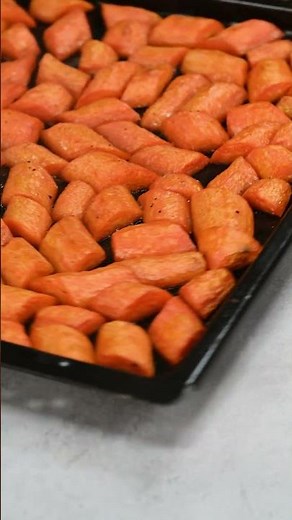 🥕✨ These roasted carrots are simple, delicious, and ready in 30 minutes! #HealthyEating