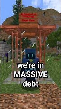the Debt is worth it #grovecraft #minecraft #mcyt