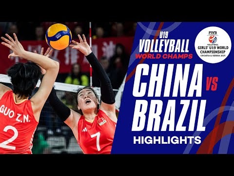 🏐 FINAL ROUND | CHINA 🇨🇳 vs BRAZIL 🇧🇷 | 5–8 PLAYOFF HIGHLIGHTS | U19 Women’s World Championship 2025