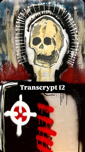 Jahz Armando on Instagram: "Transcrypt 12 Sunday Gymnastics 🗯️ Leur haine n’est qu’une paresse 🤫 Tableau 1. Mammals need their milk & mama, yeah they need their scapegoat! | 109 × 78 cm Le bleu il est en cours, incroyableeee 🫆"