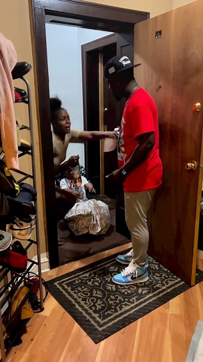 Somebody Left A Baby At My Door‼️ #fyp #reels #baby #foryou #shorts #spoof #foryourpage #boom2funny #grown #pretend #babygirl | The Real Dabratt babyt