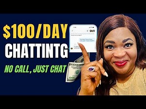 Get Paid to Chat Online! Make $100 Per Day From Home | Simple Side Hustle 2026